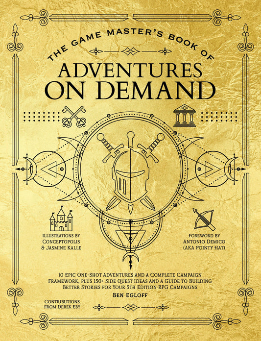 Cover image for The Game Master's Book of Adventures on Demand, isbn: 9781964487120