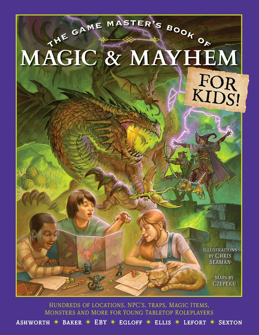 Cover image for The Game Master's Book of Magic & Mayhem for Kids, isbn: 9781964487311