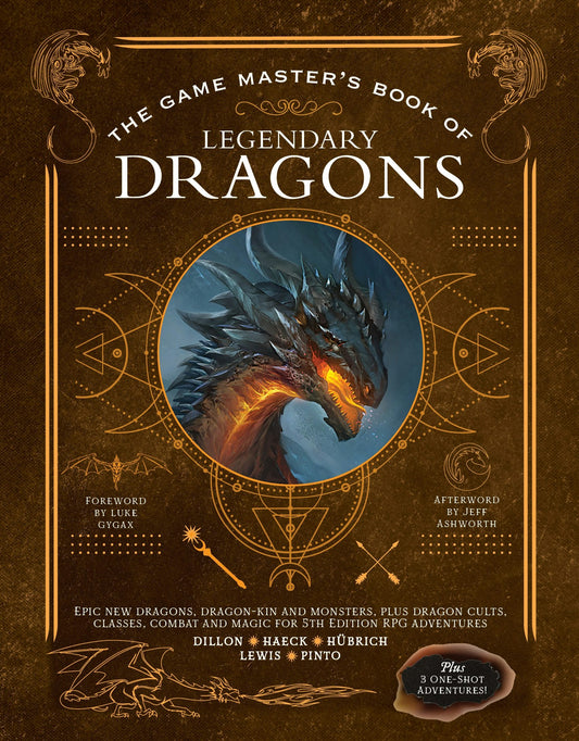 Cover image for The Game Master's Book of Legendary Dragons, isbn: 9781956403053