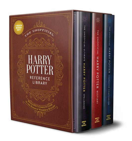 Cover image for The Unofficial Harry Potter Reference Library Boxed Set, isbn: 9781956403312