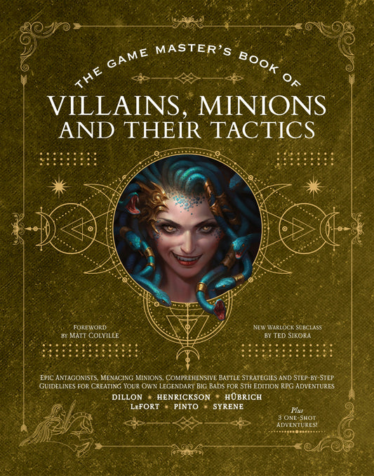 Cover image for The Game Master’s Book of Villains, Minions and Their Tactics, isbn: 9781956403411