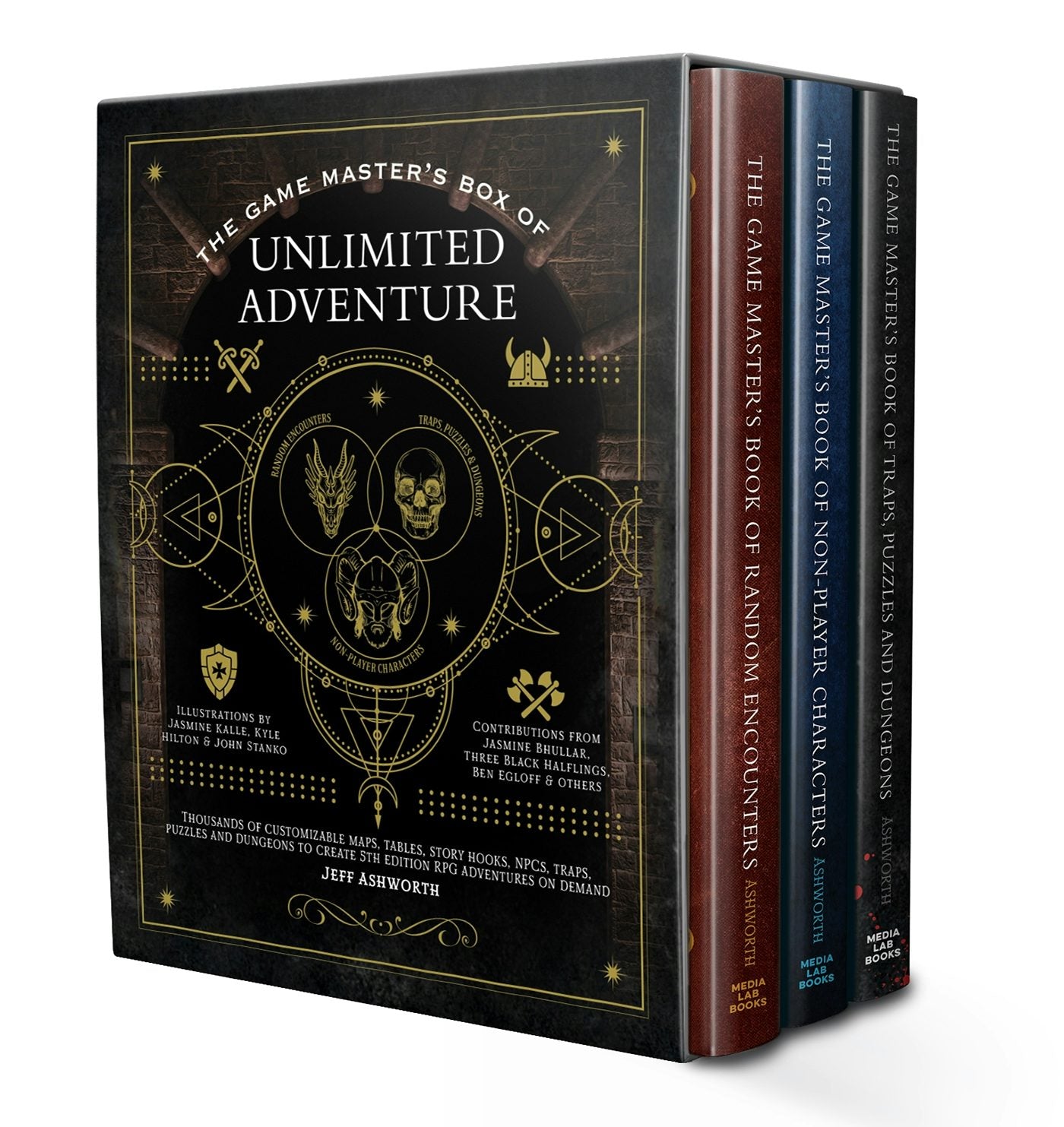 Cover image for The Game Master's Box of Unlimited Adventure, isbn: 9781956403480