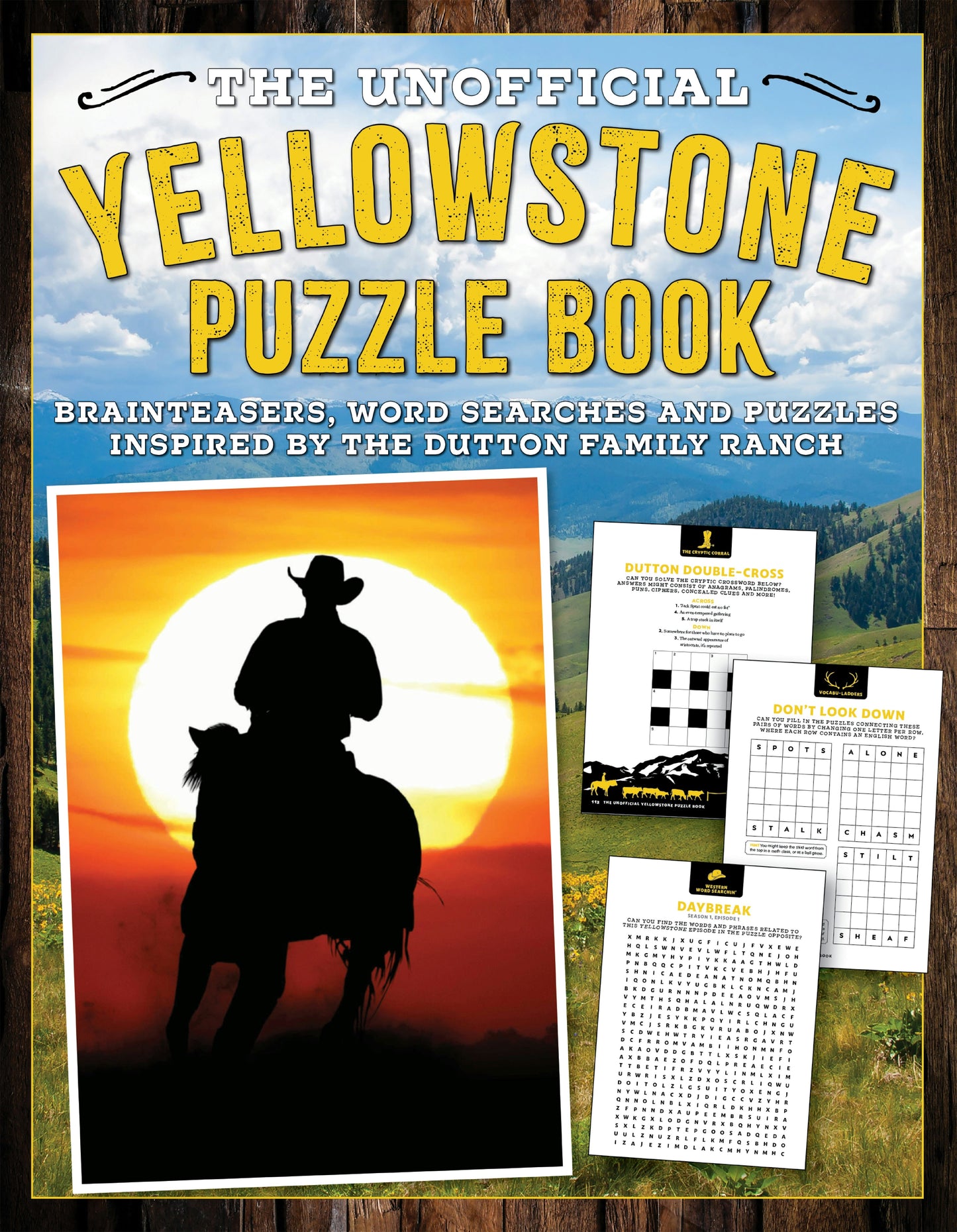 Cover image for The Unofficial Yellowstone Puzzle Book, isbn: 9781956403688