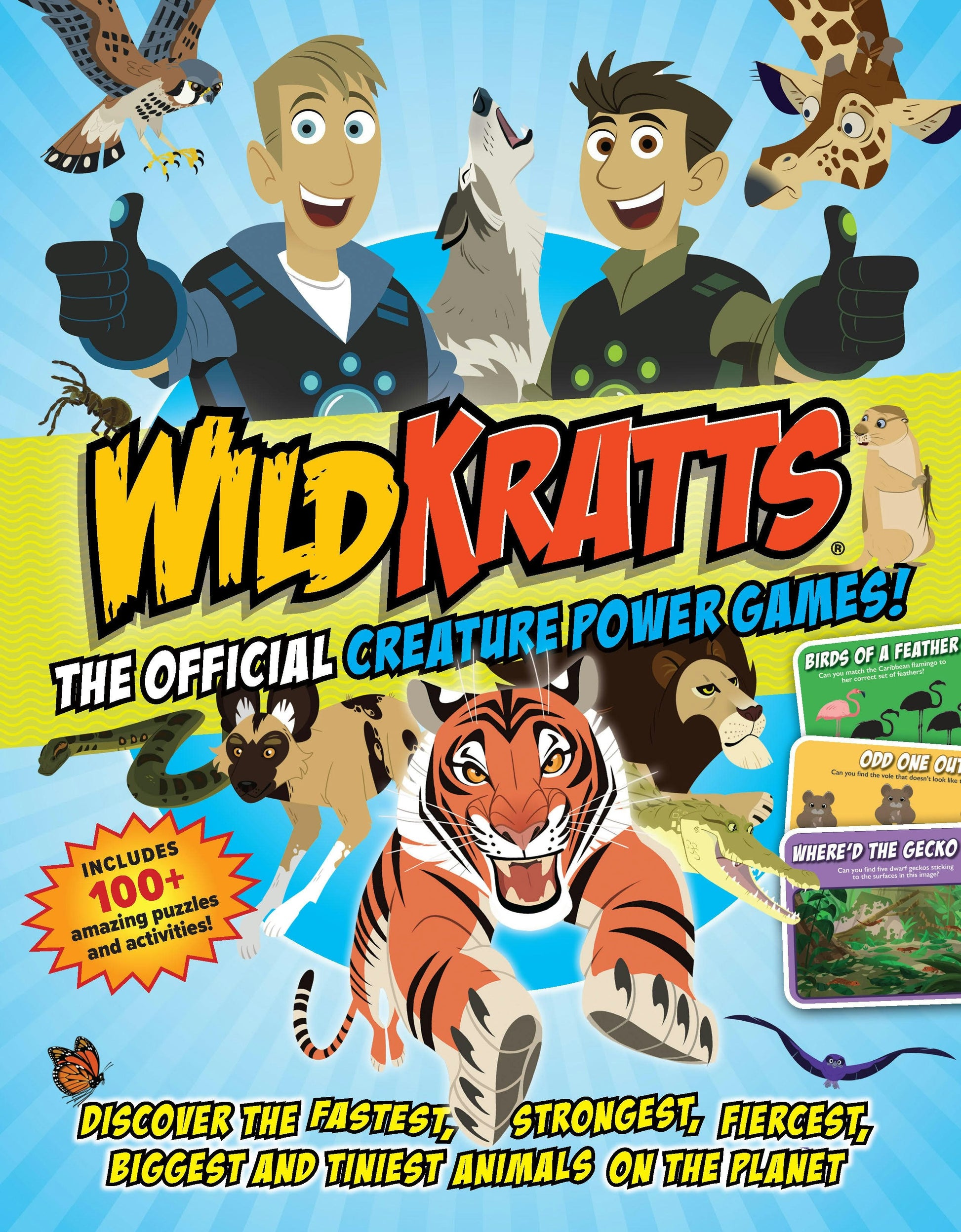 Cover image for Wild Kratts: The OFFICIAL Creature Power Games!, isbn: 9781956403756