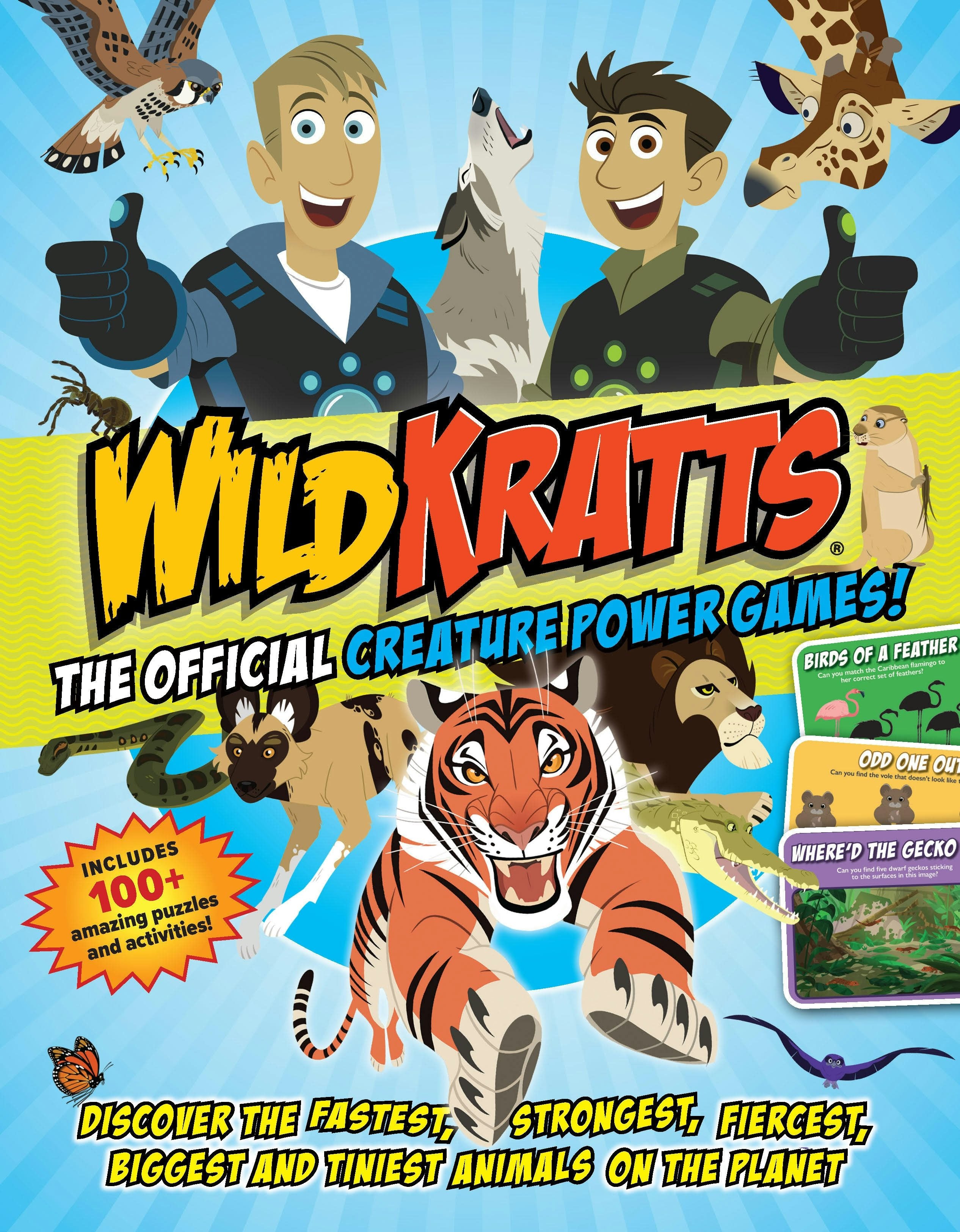 Cover image for Wild Kratts: The OFFICIAL Creature Power Games!, isbn: 9781956403756