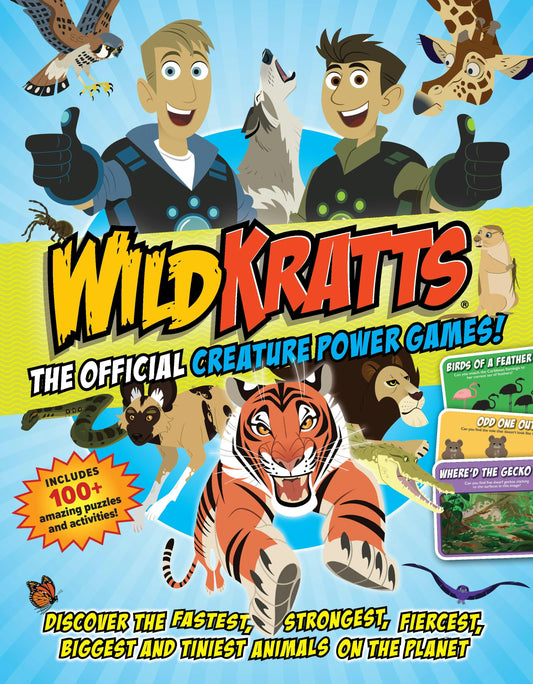 Cover image for Wild Kratts: The OFFICIAL Creature Power Games!, isbn: 9781956403756