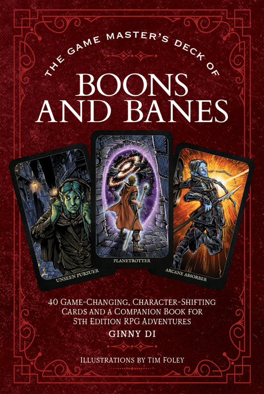 Cover image for The Game Master's Deck of Boons and Banes, isbn: 9781956403886