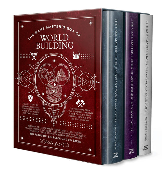 Cover image for The Game Master's Box of World Building, isbn: 9781964487243