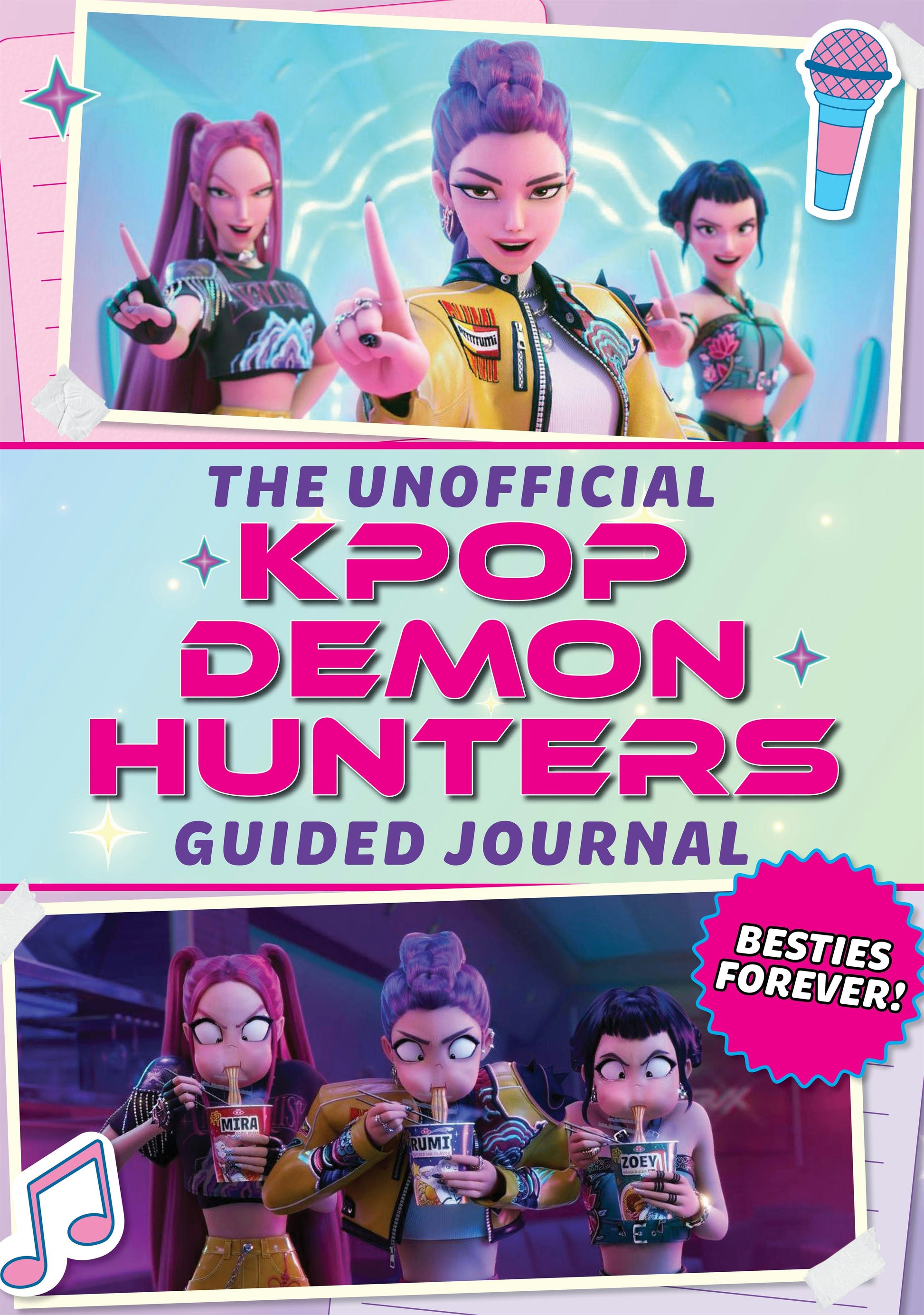 Cover image for The Unofficial KPop Demon Hunters Guided Journal, isbn: 9781964487663