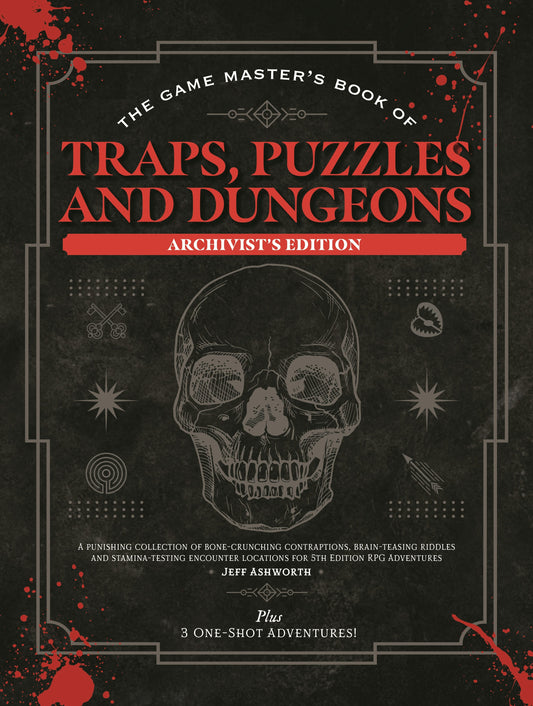 Cover image for The Game Master's Book of Traps, Puzzles and Dungeons Archivist's Edition, isbn: 9781964487892